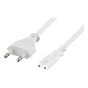 Deltaco Apparatsladd C7, 2m vit