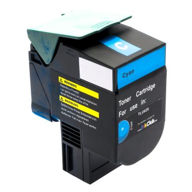 Tonerkassett, erstatter Lexmark C540H1CG, cyan, 2.000 sider
