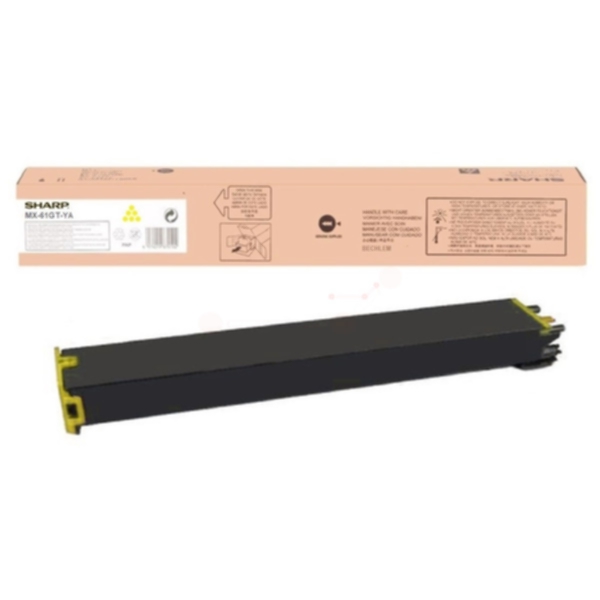 Sharp Sharp Tonerkassett Gul MX61GTYA Tilsvarer: N/A