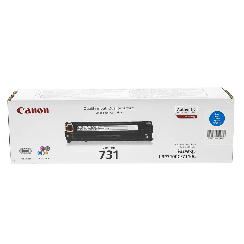 Canon 731C Tonerkassett Cyan