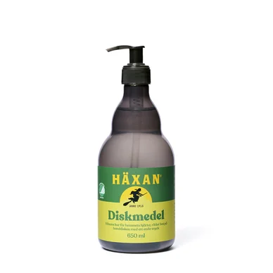 Häxan Häxan Opvaskemiddel 650 ml 7350125390092 Modsvarer: N/A