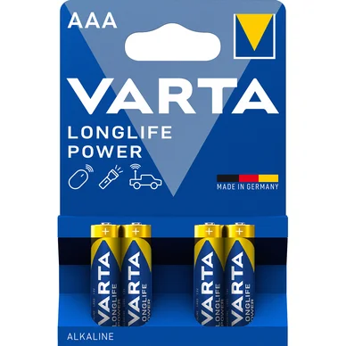 Varta Varta Longlife Power batteri - AAA, 4 pk. 4903121414 Modsvarer: N/A