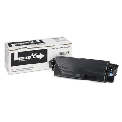 Kyocera Tonerkassette sort 16.000 sider TK-5160K Modsvarer: N/A billede