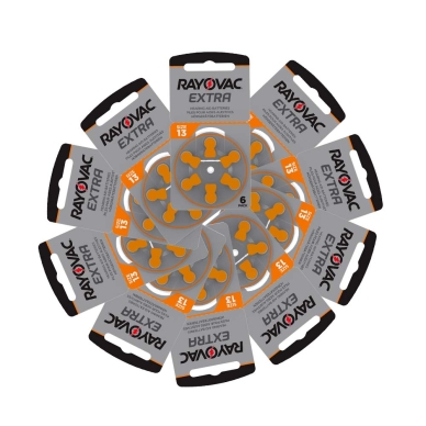 RAYOVAC alt Rayovac Extra Advanced ACT 13 orange 10-pack