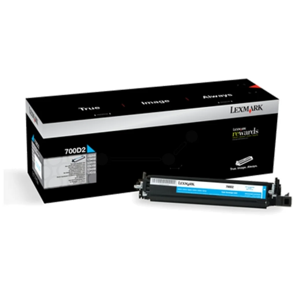 Lexmark 700D2 Framkallningsenhet cyan