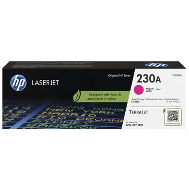 HP HP 230A Tonerkassette Magenta W2303A Modsvarer: N/A