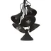 Daphne Ljusslinga 6st LED-lampor Svart 7,2m IP44