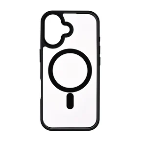 ONSALA Mobilskal Bumper MagSeries Black & Clear - iPhone 17