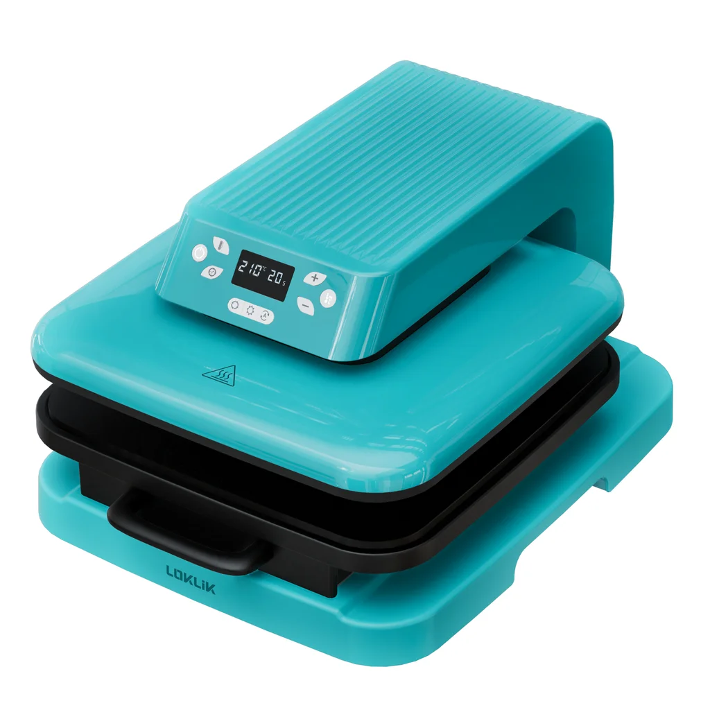 Auto Heat Press Värmepress - LOKLiK Blue