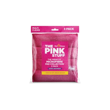 The Pink Stuff The Pink Stuff Microfibre Pads 3st PIMPEXP090 Modsvarer: N/A
