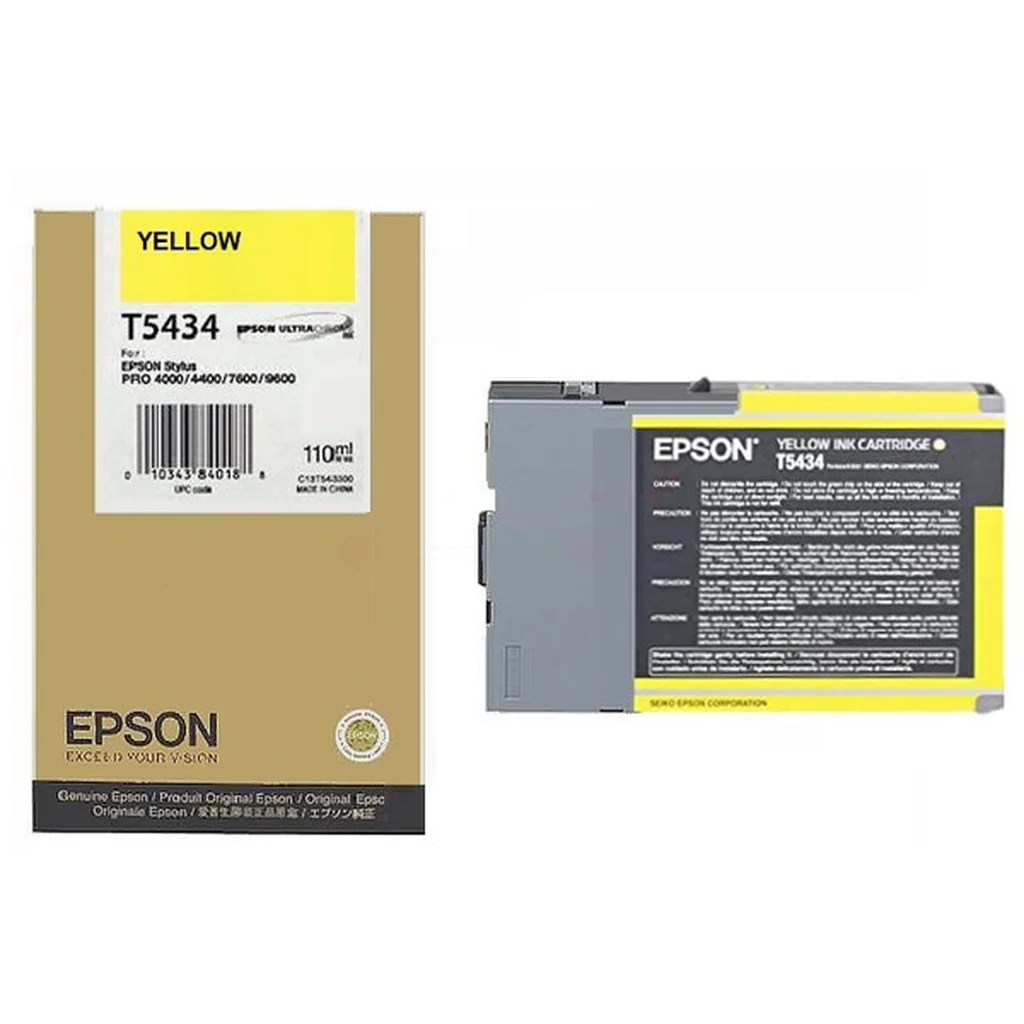Epson T5434 Bläckpatron Gul