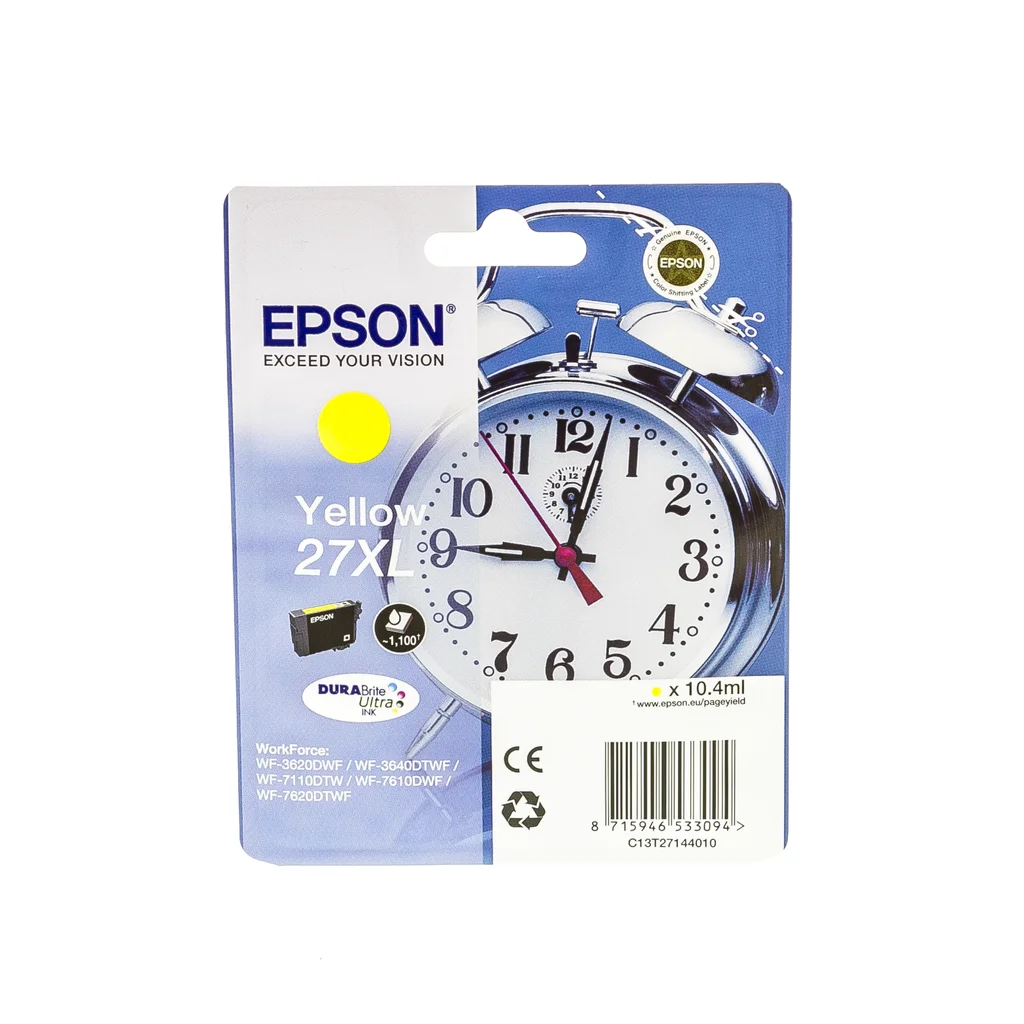 Epson 27XL Bläckpatron Gul