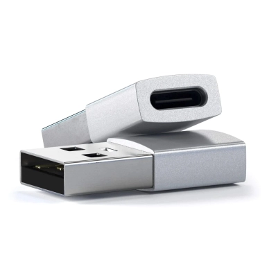 Satechi alt Satechi Adapter USB-A till USB-C, Silver