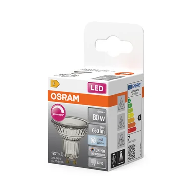 OSRAM LED PAR16 51 Dæmpbar 36° 6,9W 940 GU10 4099854456992 Modsvarer: N/A