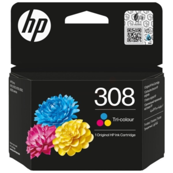 HP 308 Bläckpatron Tre-Färg