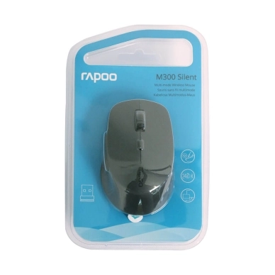 Rapoo alt RAPOO Mus M300 Multi-Mode Trådløs Optisk Mørkgrå