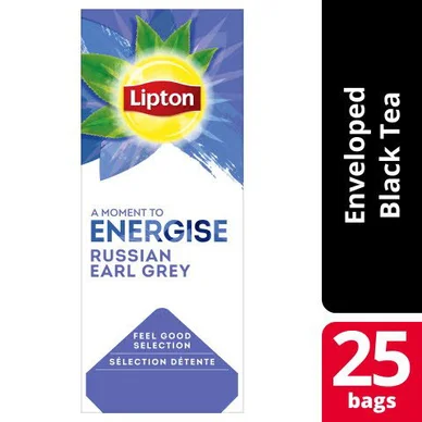Lipton Lipton Russian Earl Grey pakke med 25 stk. 8722700167655 Modsvarer: N/A