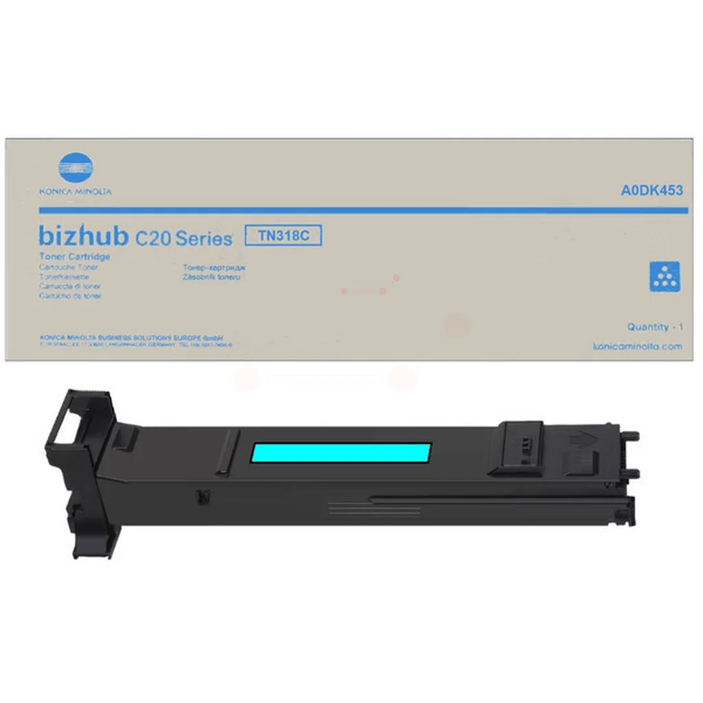 Konica Minolta TN-318 C Tonerkassett Cyan