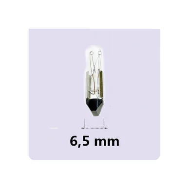 Glöd Telefonlampa PSB 6x28 73ma 1,8W 24V Glöd Telefonlampa PSB 6x28 73ma 1,8W 24V