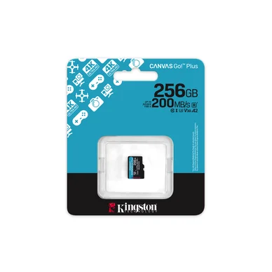 256GB microSDXC Canvas Go Plus Gen4 200R A2 U3 Single w/oADP