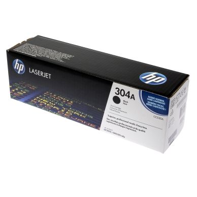 HP alt HP 304A Tonerkassett Svart