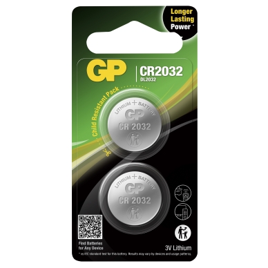 GP BATTERIES GP Lithium nappiparisto CR2032 2-P