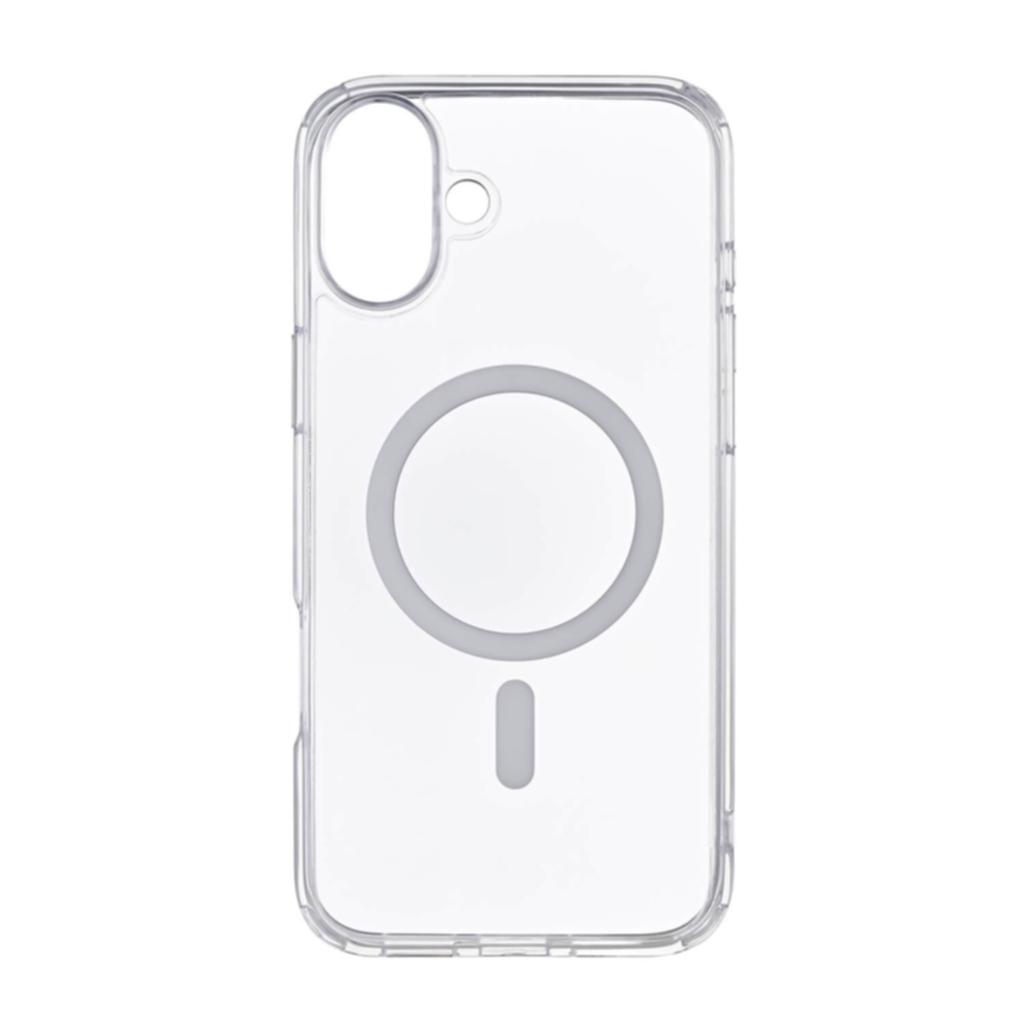 ONSALA Mobilskal TPU MagSerie iPhone 16 Plus Transparant