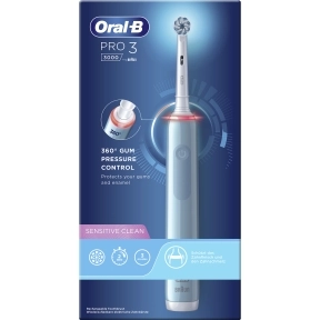 Oral-B Elektrisk Tannbørste Pro 3 300 Sensitive Clean Blue