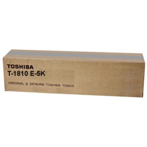 TOSHIBA Tonerkassett svart 5.900 sider T-1810E-5K Tilsvarer: N/A