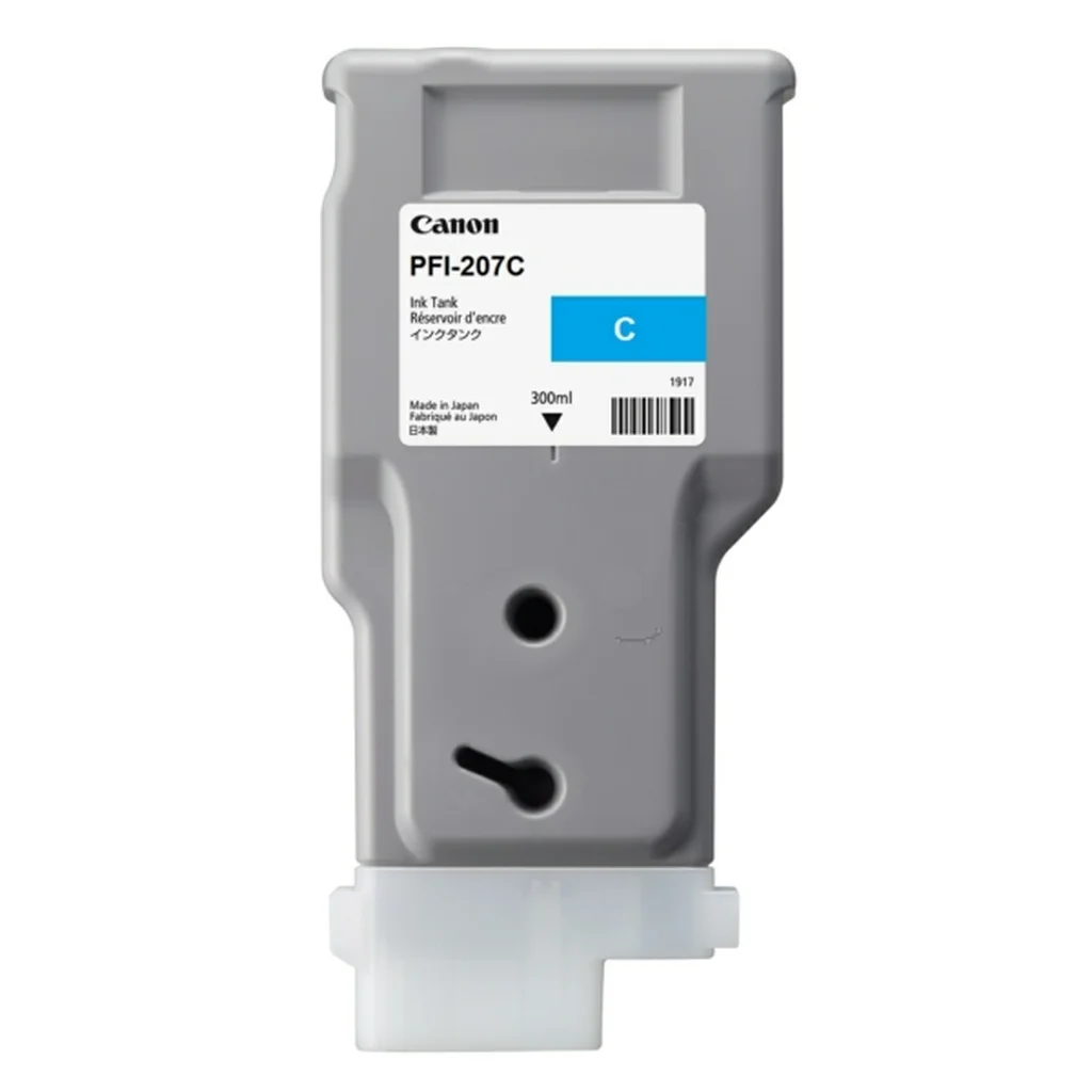 Canon PFI-207 Bläckpatron Cyan