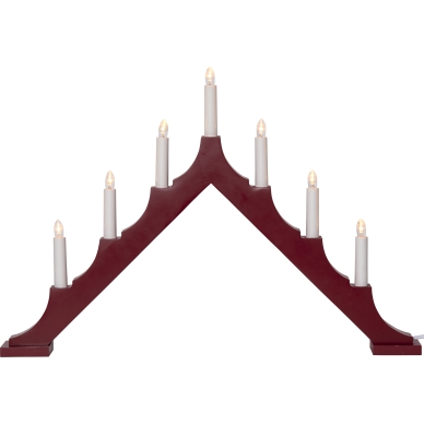 Star Trading Kynttilänjalka Alma Punainen 58,5cm 219-39 Vastaa: N/A