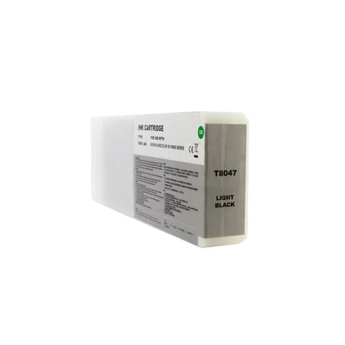 WL Blækpatron lys sort, erstatter Epson T8047 0T08047 Modsvarer: T8047