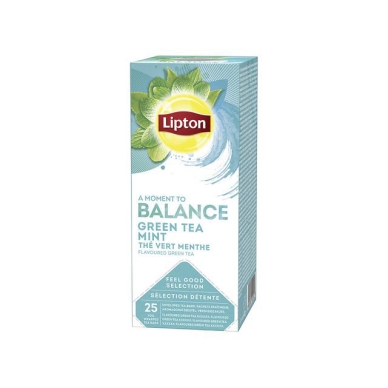 Billede af Lipton Lipton Green Tea Mint pakke med 25 stk. 791000 Modsvarer: N/A