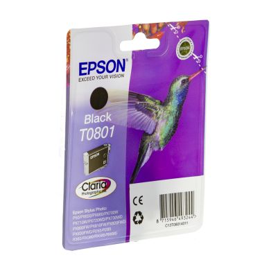EPSON alt EPSON T0801 Blekkpatron svart
