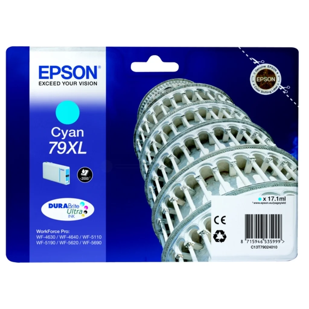 Epson 79XL Bläckpatron Cyan