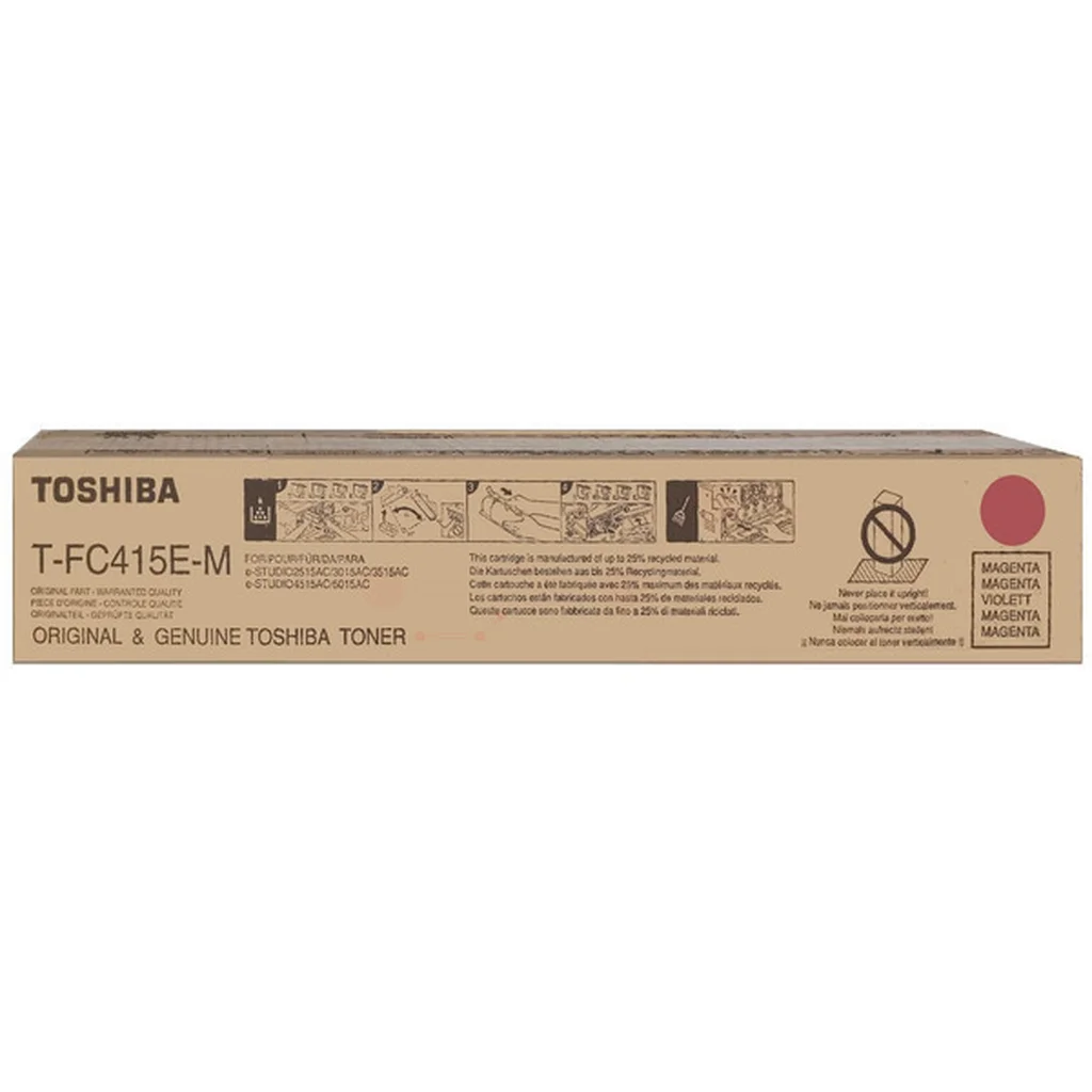 TOSHIBA T-FC 415 EM Tonerkassett Magenta