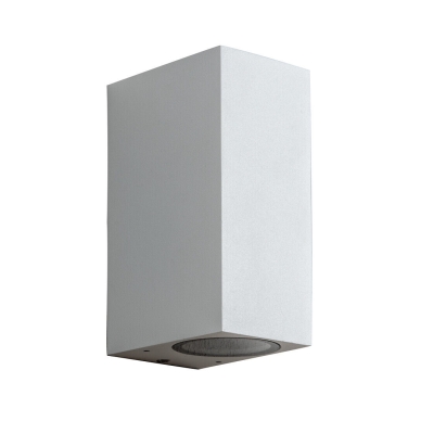 Sund Double IP44 2XGU10 GLC WH