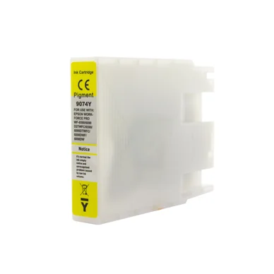 WL Blækpatron, erstatter Epson T9074, gul, 70.000 sider 0T9074 Modsvarer: T9074