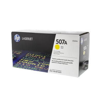 HP alt HP 507A Tonerkassett Gul