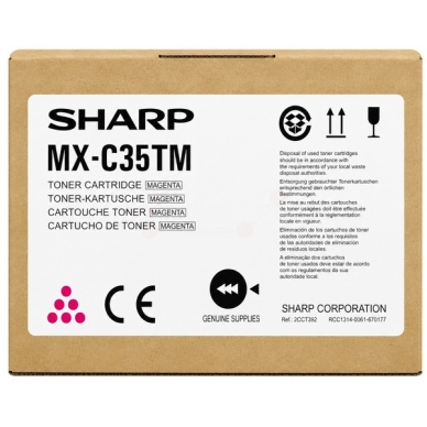 Sharp Sharp MX-C36T Tonerkassette Magenta MXC36TM Modsvarer: N/A
