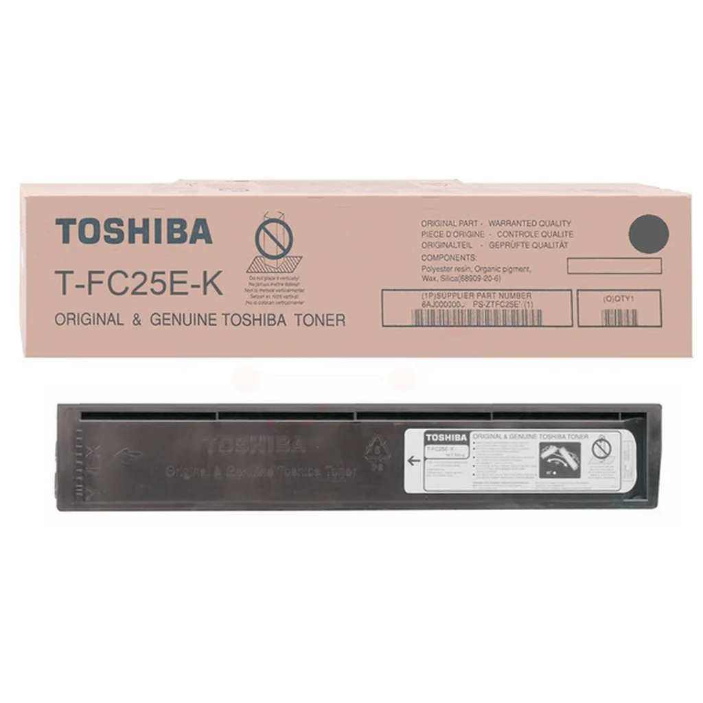 TOSHIBA T-FC 25 EK Tonerkassett Svart