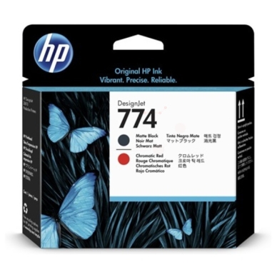 HP alt Inktpatroon, mat zwart/rood