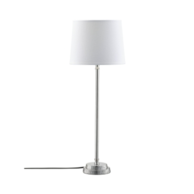 PR Home alt Kent Bordlampe med Hvid lampeskærm 59cm