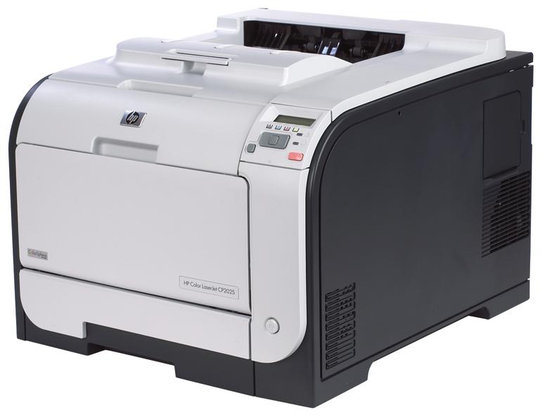 HP HP Color LaserJet CP2025N - toner och papper