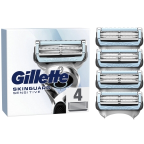 Gillette Skinguard Sensitive lames de rasoir Paquet de 4