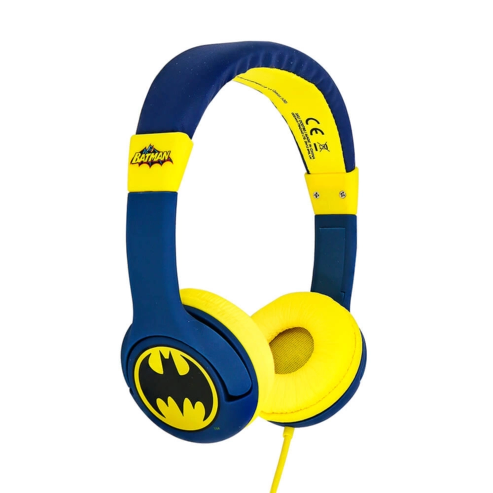OTL Technologies Batman Hodetelefon Junior On-Ear Blå Batlogo 5055371623018 Tilsvarer: N/A