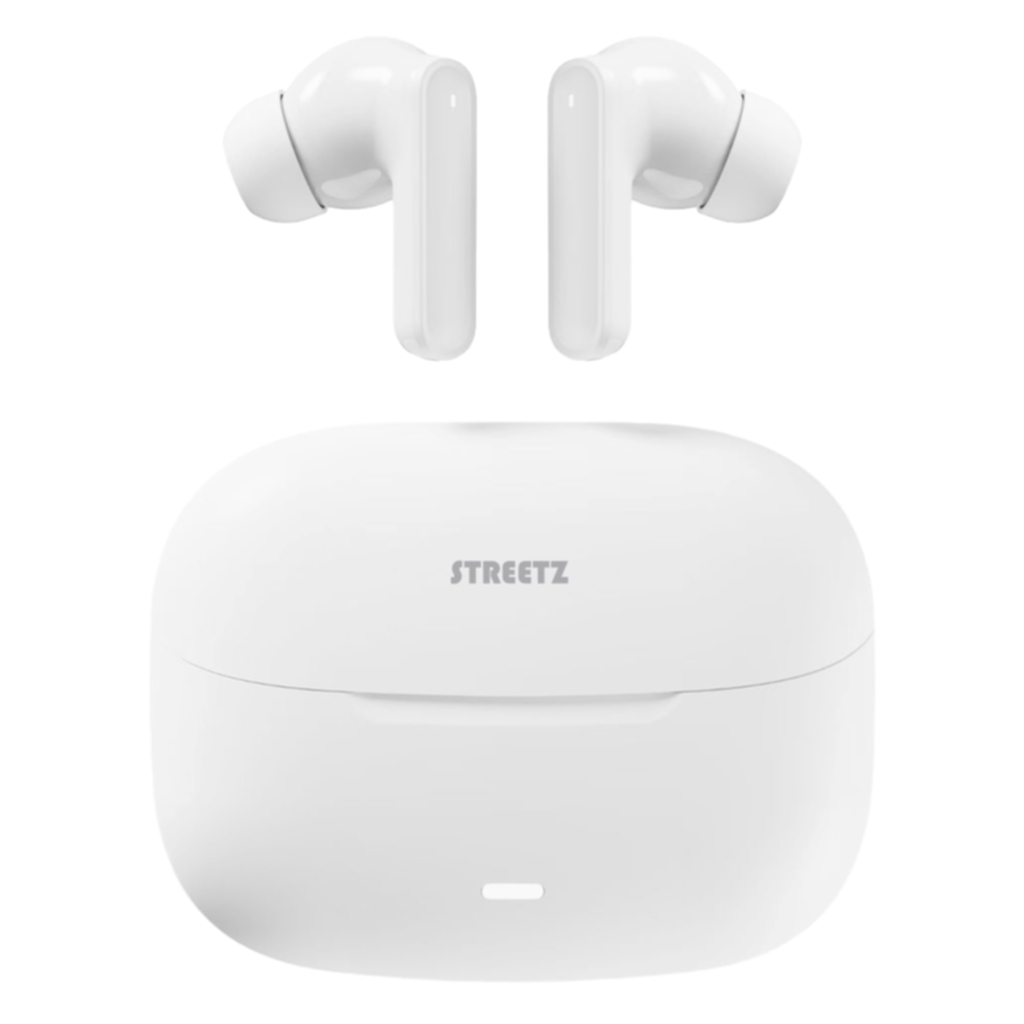 Streetz T120 TWS in-ear hörlurar vita
