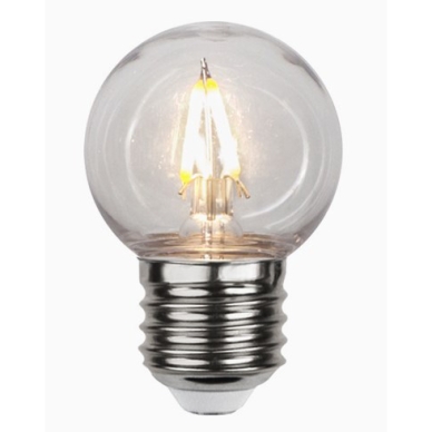 PC-plast LED-lampa E27 1,3W 2700K PC-plast LED-lampa E27 1,3W 2700K