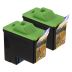 Inktcartridge 3-kleuren 3x5ml, dubbelpak