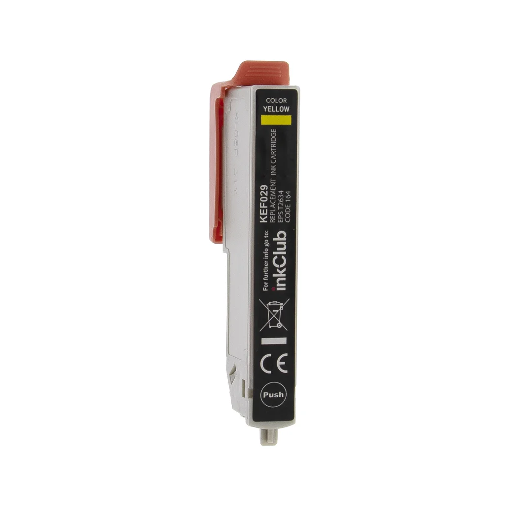 Bläckpatron, ersätter Epson 26XL, gul, 700 sidor